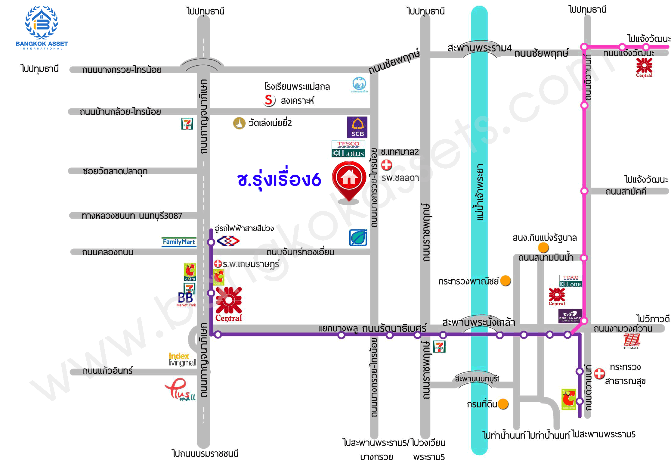 บ้านเดี่ยวมือสองนนทบุรี หลังใหญ่ สภาพใหม่มากตกแต่งพร้อมเข้าอยู่ เนื้อที่ 54 ตร.ว. หมู่บ้าน ช.รุ่งเรือง6 ติดถนนบางกรวย-ไทรน้อย ครบครันทุกการอยู่อาศัย เดินทางสะดวกบนทำเลใกล้ เซ็นทรัลเวสต์เกต และรถไฟฟ้า...